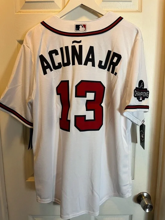 Nike Braves Jersey - ACUNA JR - Picture 2 of 4